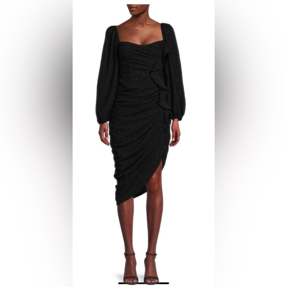 ASTR the label black dress new with tags